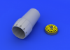 Eduard 672045 F-16CJ Block 50 exhaust nozzle 1/72 (TAMIYA)